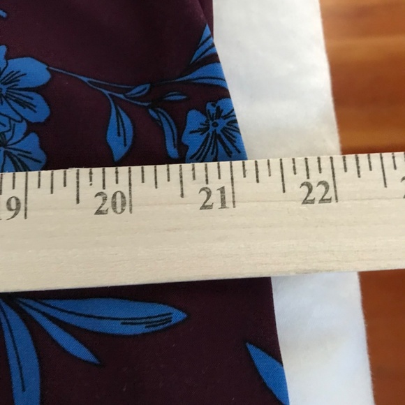 LAUREN RALPH LAUREN Floral Midi Dress 3/4 Sleeve Swing Women’s Plus Size 16 1X - Picture 14 of 16